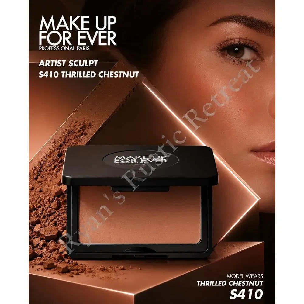MAKE UP FOR EVER - Artist Sculpt - Model: S410 Shade: Thrilled Chestnut- 0.14 oz